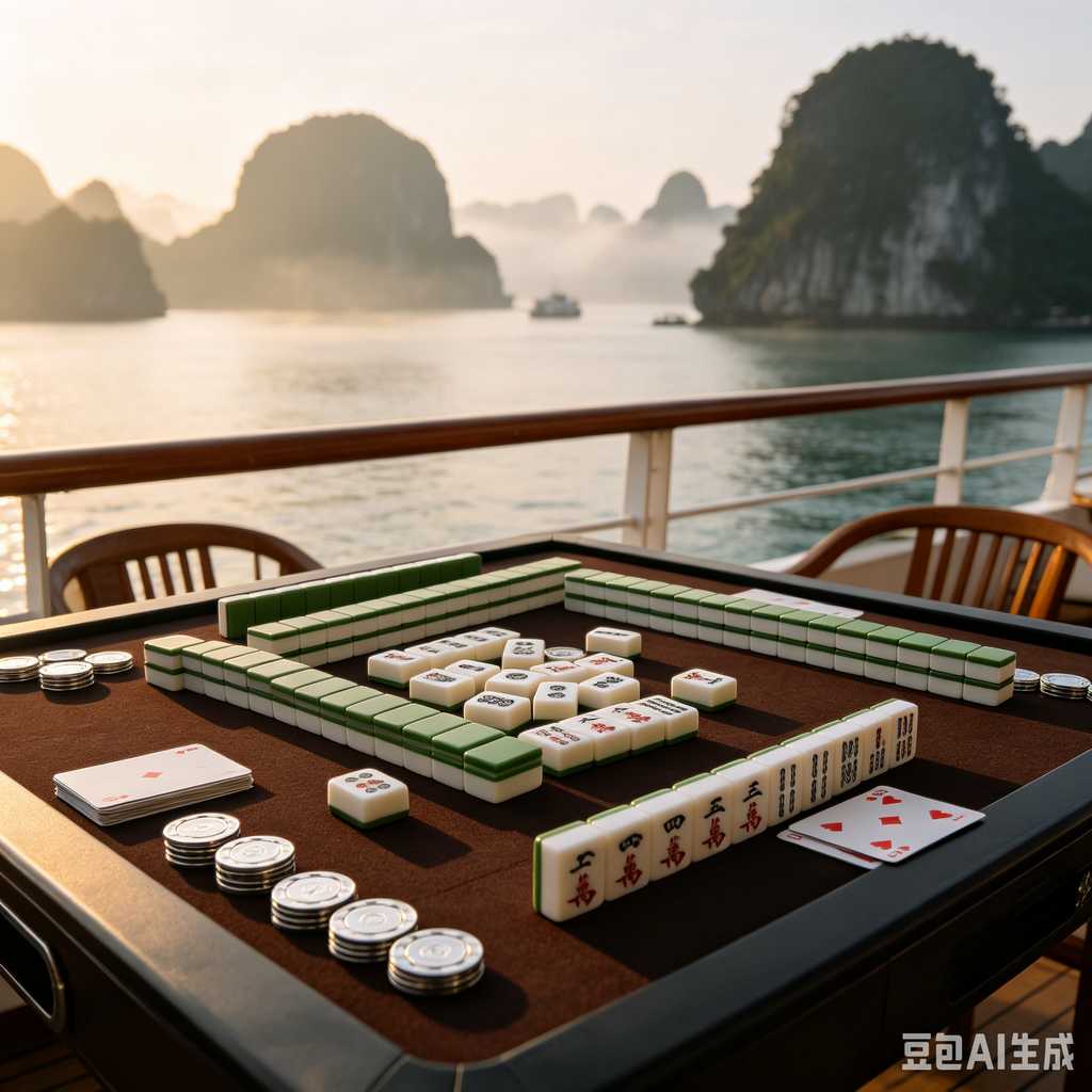 high end gift mahjong set