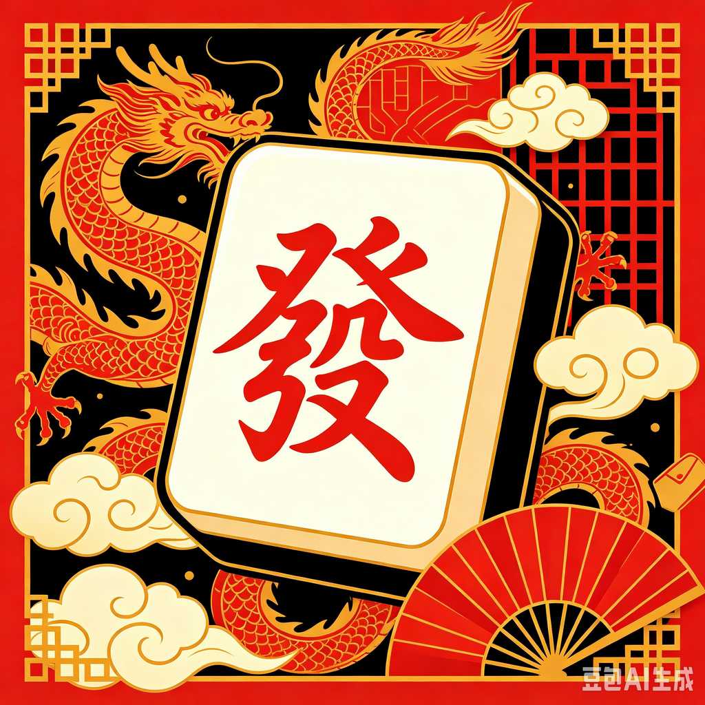 custom pattern art mahjong set