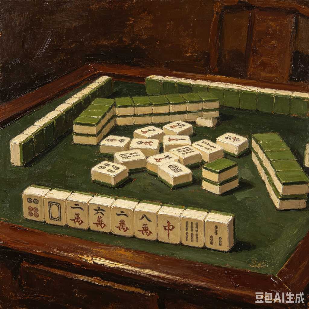 custom cartoon mahjong set