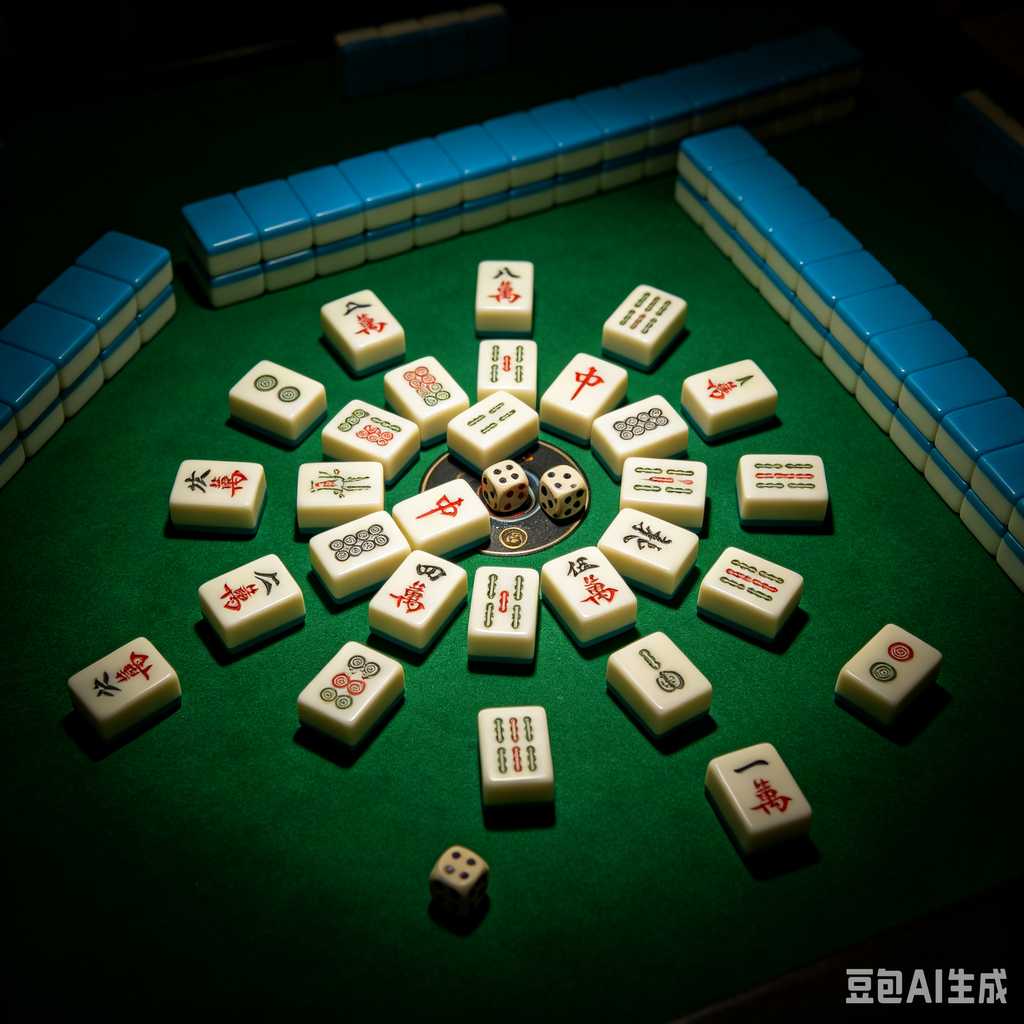 large print mahjong set